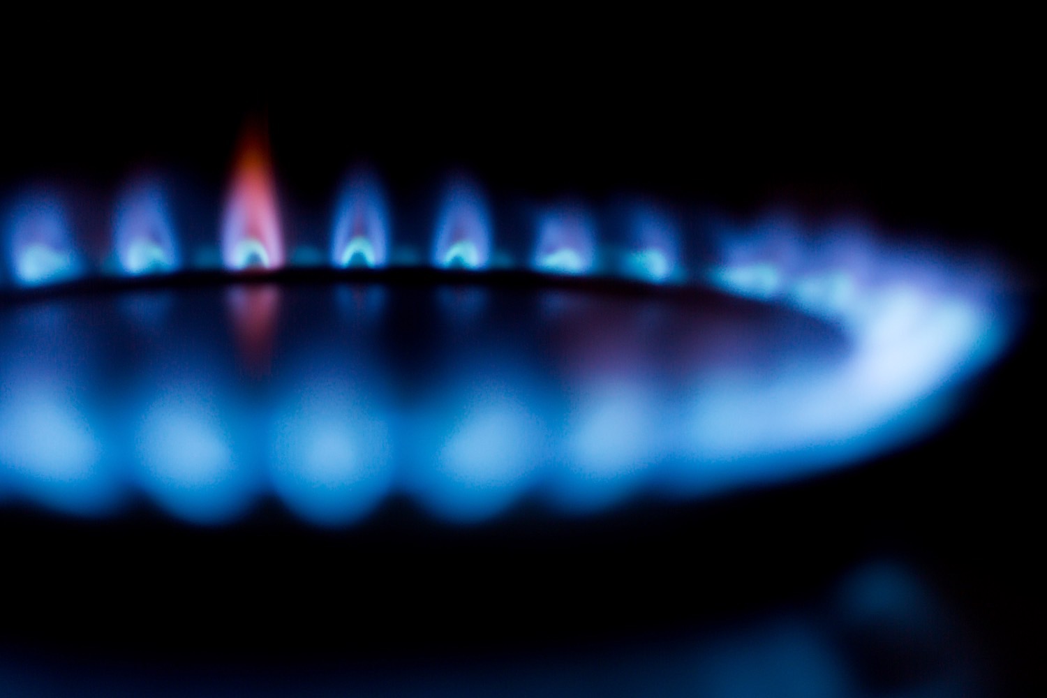 gas flame image